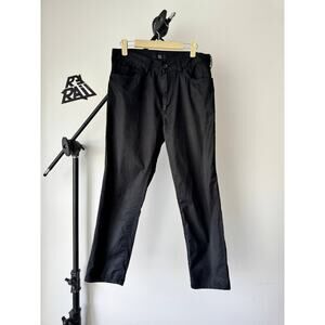 Y’s Yohji Yamamoto Black Panel Slim Pants